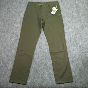 Vuori Pant Mens 33 (35x31) Dark Oregano Collins Chino Performance Stretch V433